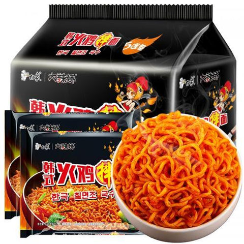 BAIXIANG Korean artificial hot turkey flavour instant noodle 112g