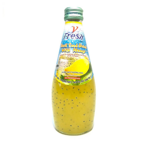 Laler seed mango beverage 290ml mango Juice with basil seed