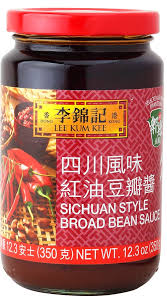 Li Jinji Sichuan flavored red oil Douban sauce 350G Sichuan style toban chilli sauce