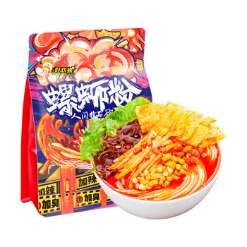 HAOHUANLUO snail noodles, extra spicy and stinky 400g