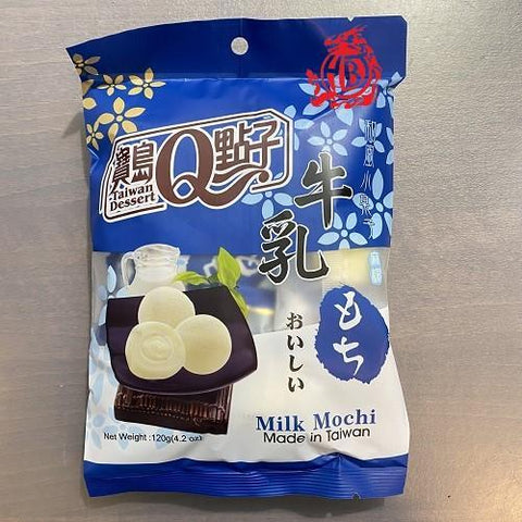 台湾宝岛Q点子牛乳大福 120g Milk Mochi