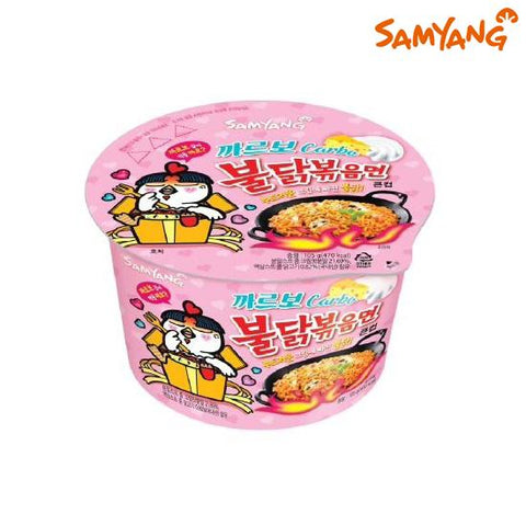 Samyang carbo cream hot chicken noodle bowl 105g