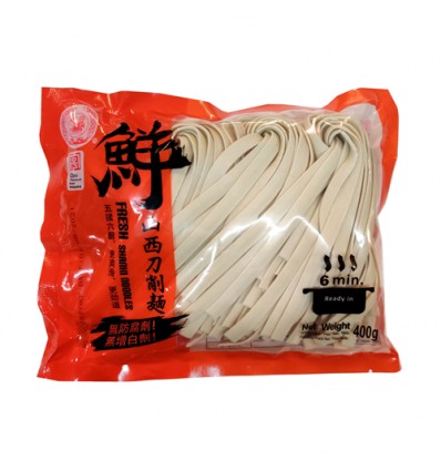 Fresh Shanxi Sliced ​​Noodles (Fresh Noodles) 400g Fresh Shanxi Noodle