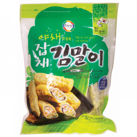 韩国Surasang蔬菜粉丝海苔卷 500g Vegetable Seaweed Roll