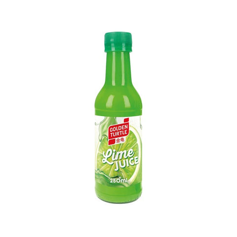 Golden Turtle brand lime juice concentrate 250ml lime juice