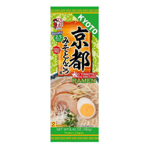 日本京都豚骨味增拉面 182g Ramen Kyoto Miso Tonkotsu