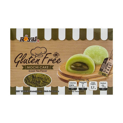 Kuninkaallinen gluteeni -vapaa vihreän teen anestesia peruna 210 g gluteeniton vihreä tee Mochi -kakku