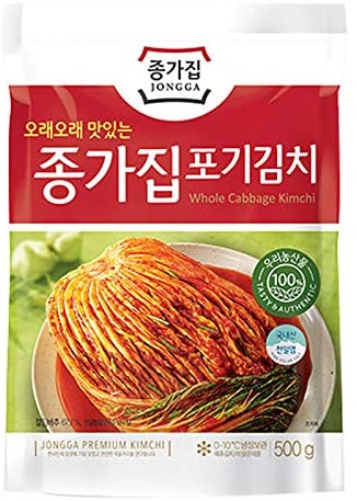 POGGI KIMCHI Korean Jongjia kokonainen maustekaali 500g