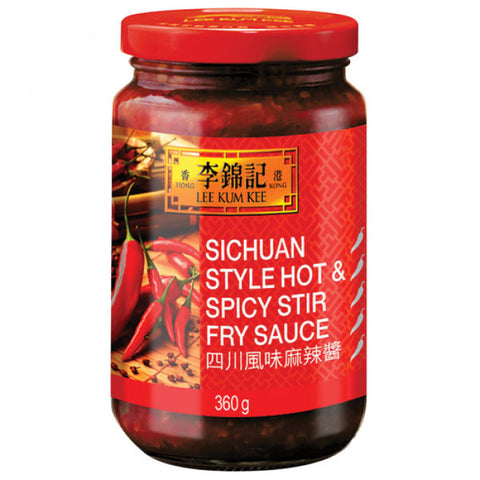 Li Jinji Sichuan maku mausteinen kastike 360 ​​g sichuan-tyyli kuuma ja mausteinen sekoituspaista kastike