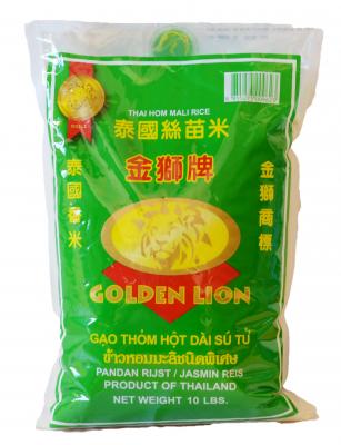 金狮牌泰国丝苗香米  4.5kg Jamine rice 不邮寄