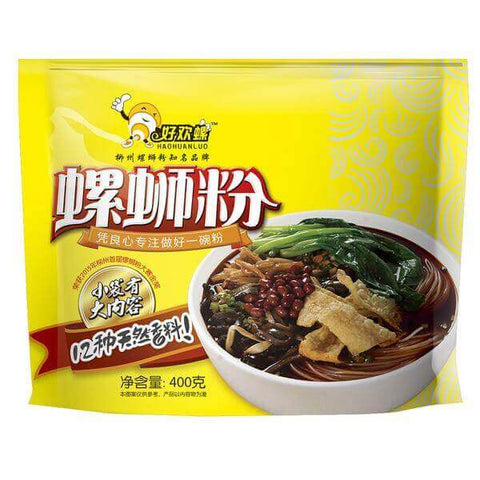 HAOHUANLUO snail noodles (yellow bag) 400g