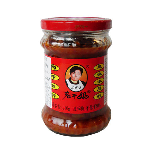 Lao Gan Ma Fermented soybeans with chilli 210g