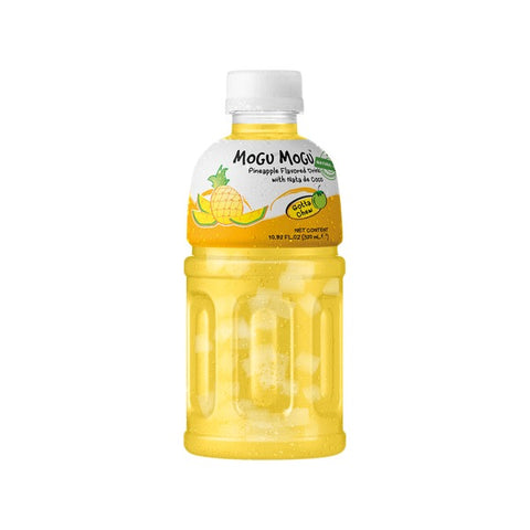 MOGU Ananasjuoma hedelmäpaloilla 320ml Ananasjuoma