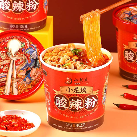 Little Dragon Sour Powder 102G Instant Noodle-Hot & Sour Flavour