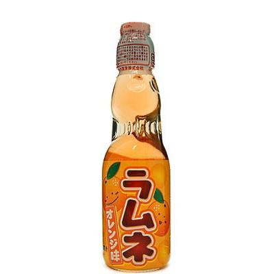 HATA ramune drink orange flavor 200ml