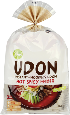 韩国 辣味乌冬面 690g Udon Noodle Hot Spicy