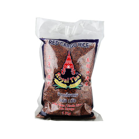 Thailand's superior red brown rice 1kg red cargo rice