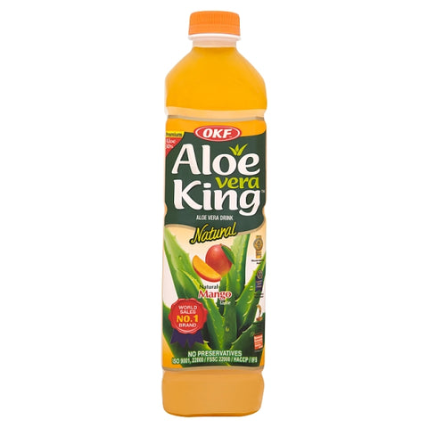 OKF 芦荟汁含果粒 芒果味 1.5L Aloe Vera Drink Mango