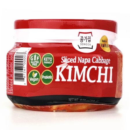 JONGGA Traditional Spicy Cabbage without Fish Sauce 300g Mat Kimchi Fish Free