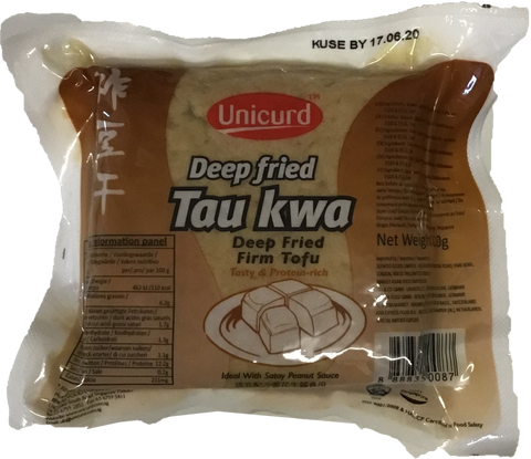 Vacuum packaging fried beans 220g Deep Fried Tau KWA