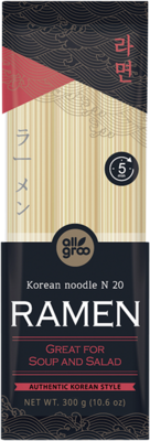 韩国 小麦面拉面1.5mm 300g Wheat Ramen Noodle