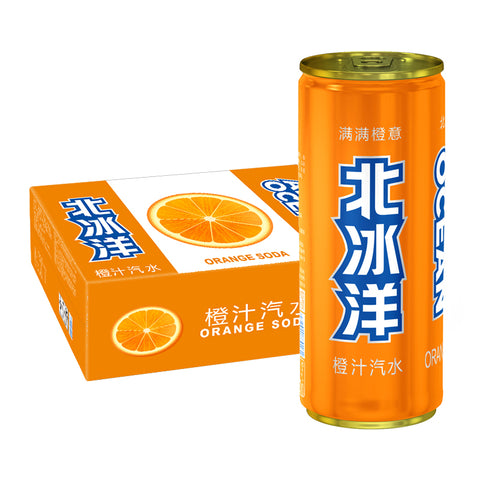 北冰洋 橙汁汽水 330ml