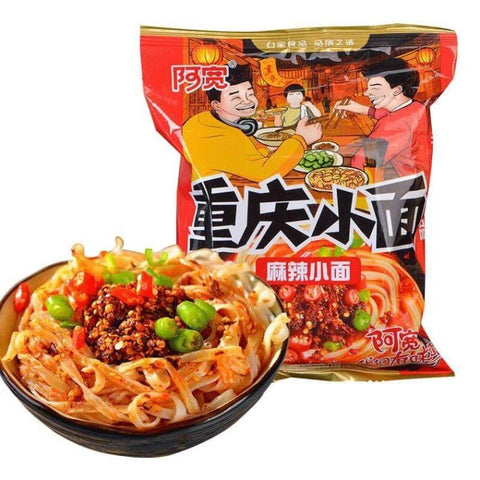 Akuan Spicy Chongqing Small Noodle 100G Chongqing Noodles Spicy Hot