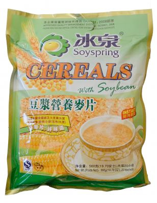 冰泉豆浆营养麦片 560g Cereal with soybean