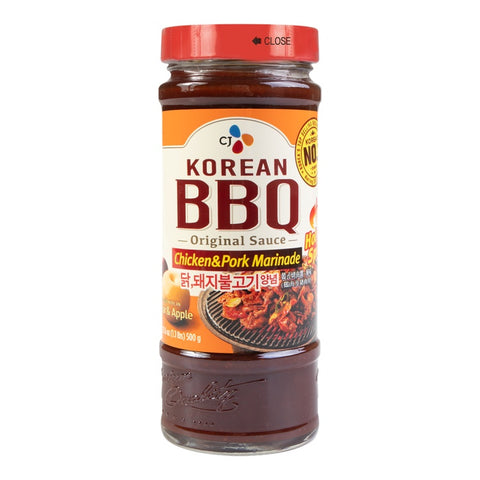 Korean barbecue grilled pork chicken, not spicy 480g Chicken and Pork