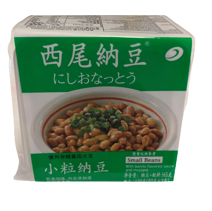 冷冻小粒纳豆 3*50g Natoo beans