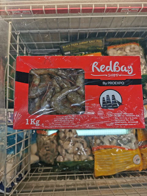 Big Bay南美白虾带壳 30/40 750g Vannamei Shrimp