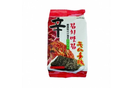 KWANGCHEON kimchi flavored roasted seaweed snack 8*4g