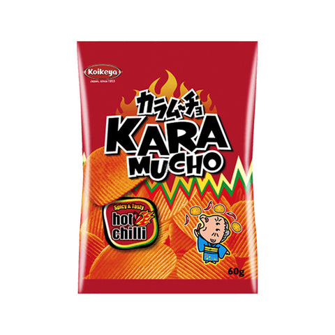 Potato Chips Karamucho Ridge Spicy Thick Cut Potato Chips 60g