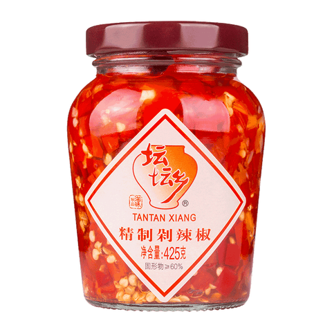 Refined chopped peppers 425g