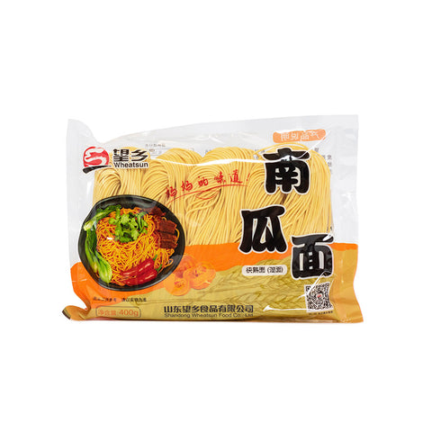 WHEATSUN pumpkin noodles (fresh noodles) 400g
