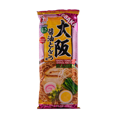 日本大阪豚骨酱油拉面 176g Ramen Osaka Shoyu Tonkotsu