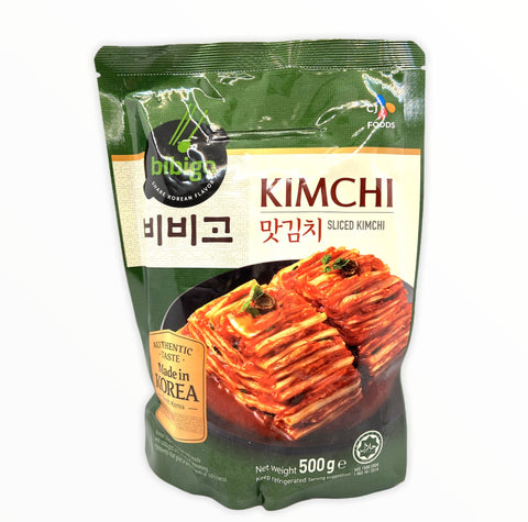 Bibigo Sliced ​​Kimchi spicy cabbage kimchi 500g