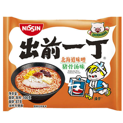 Nissin Hokkaido flavored pork bone soup noodle 100g