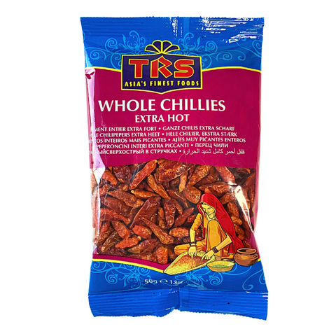 Dried hot pepper whole 50g