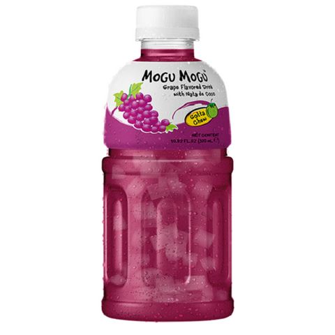 MOGU rypälejuoma hedelmäpaloilla 320ml