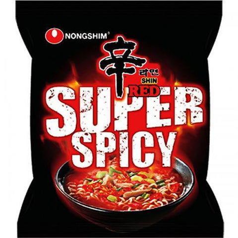 Nongshim super spicy shin ramen 120g
