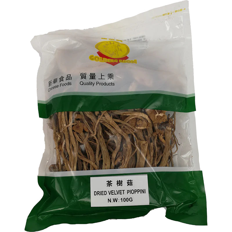 金狮牌茶树菇100g – Kiina Supermarket