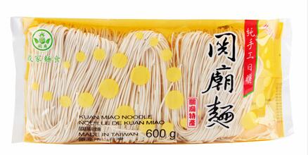 Taiwan Handmade Suning Guan Temple fine noodles 600g