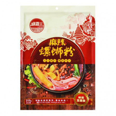LUOBAWANG hot spicy Liuzhou snail noodles 315g