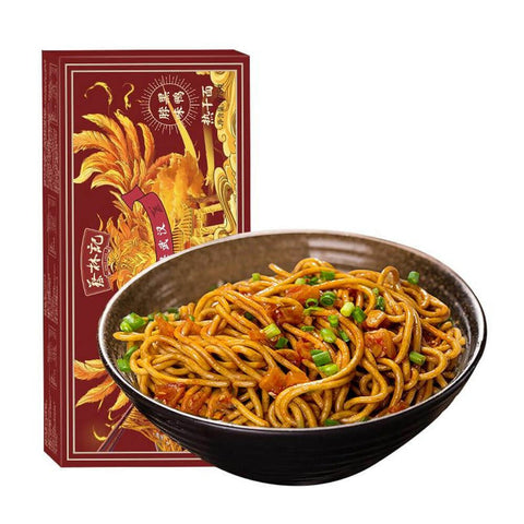 Hot Dry Noodles Black Duck Neck Flavor 5 annosta 675g