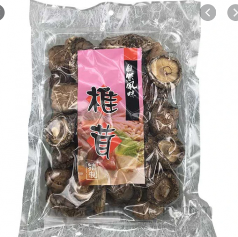 100 g nikama/shiitake -sieniä