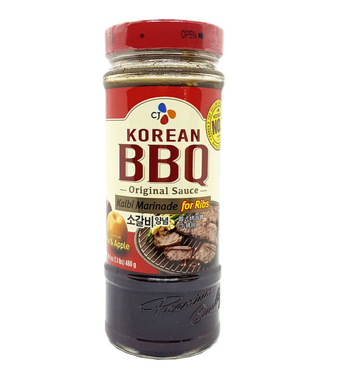 Korean barbecue sauce grilled beef steak pickled sauce 480g kalbi marinade for Ribs