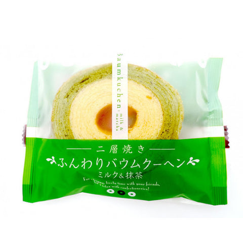 日本Bamkuchen年轮小蛋糕抹茶味 60g