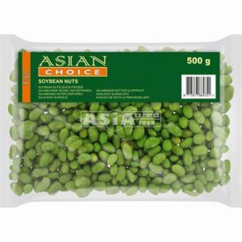 Frozen cooked edamame 500g