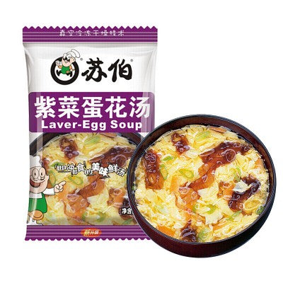 紫菜蛋花汤 32g(4*8g) Dried Instant Laver Egg  Soup